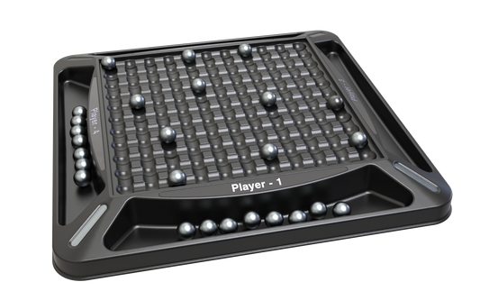 Magnetic Chess Board Game with 20 Magnet Coins for Kids & Adults