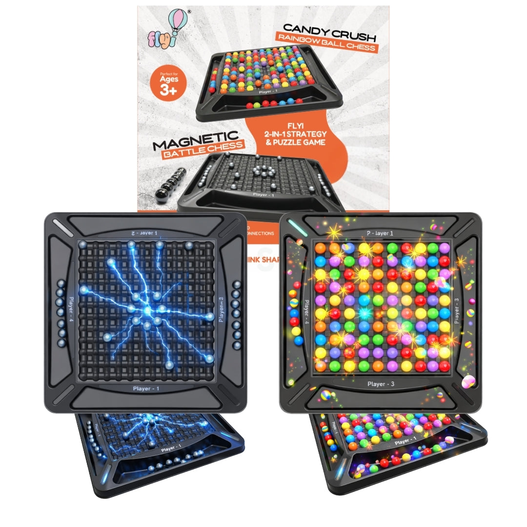 2in1  Rainbow Ball Chess +  Magnitic Chess