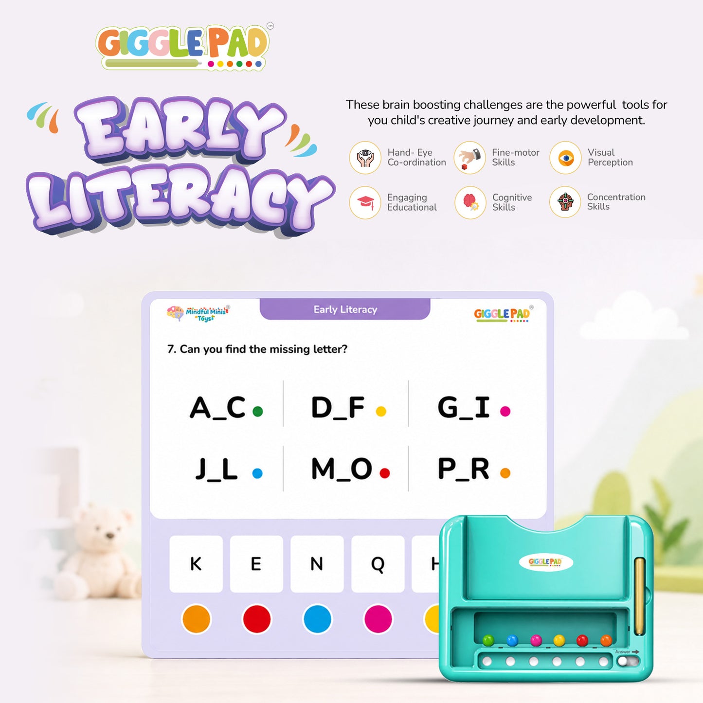 GigglePad™ by Minidful Minis toys (2+ Years)