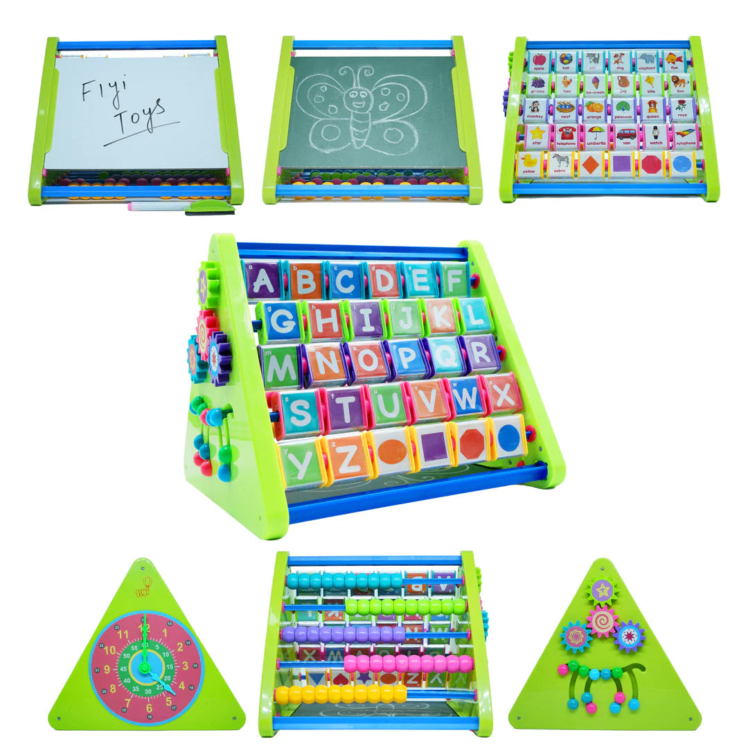 Activity Triangle 8-in-1 Toy for Kids 2+ Years