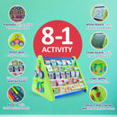 Activity Triangle 8-in-1 Toy for Kids 2+ Years