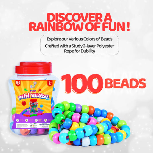 Colorful Fun Beads Activity Learning Toy (3+ Years)