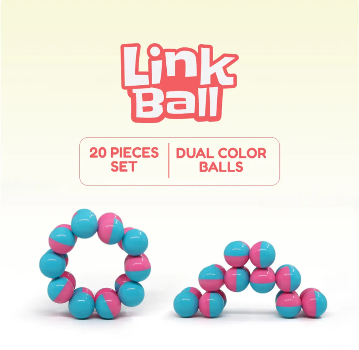 Link Ball Toy for Kids | Travel-Friendly Learning Set