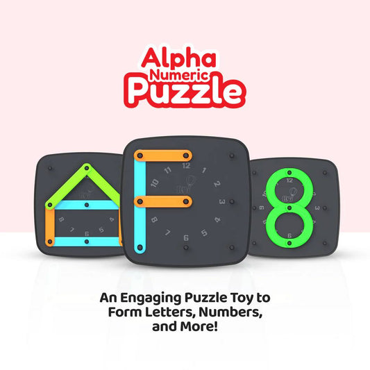 Alpha Numeric Puzzle Word Puzzles Brain Teasers(3+ Years)