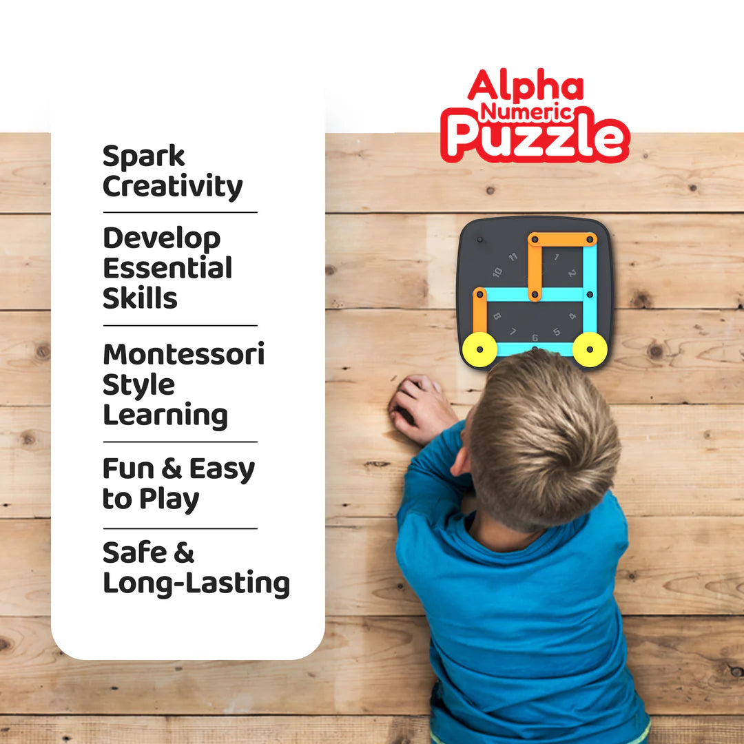 Alpha Numeric Puzzle Word Puzzles Brain Teasers(3+ Years)