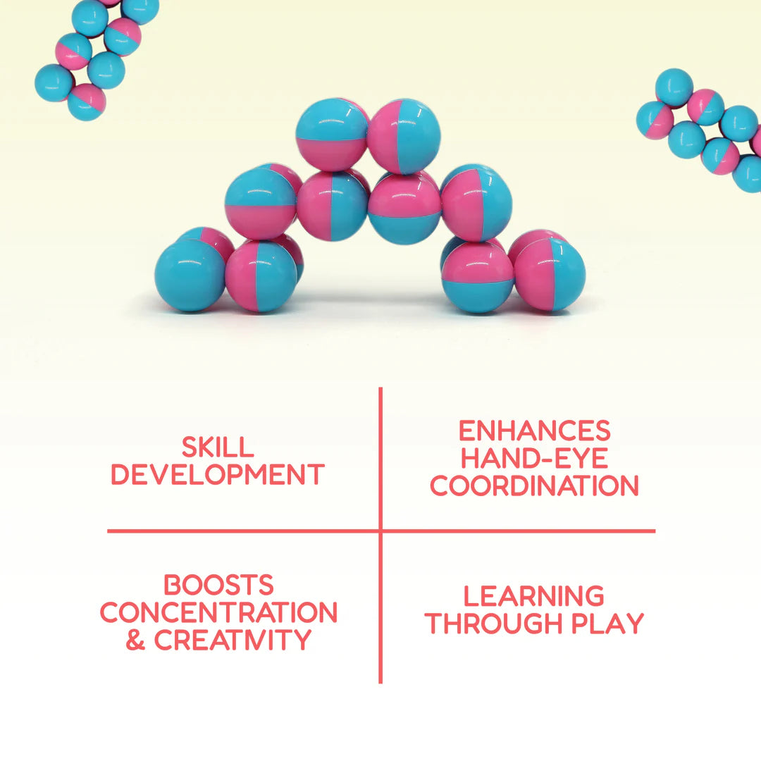 Link Ball Toy for Kids | Travel-Friendly Learning Set