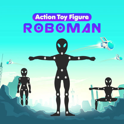 Roboman Action Toy with 24 Activity Cards (3+ Years)