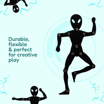 Roboman Action Toy with 24 Activity Cards (3+ Years)