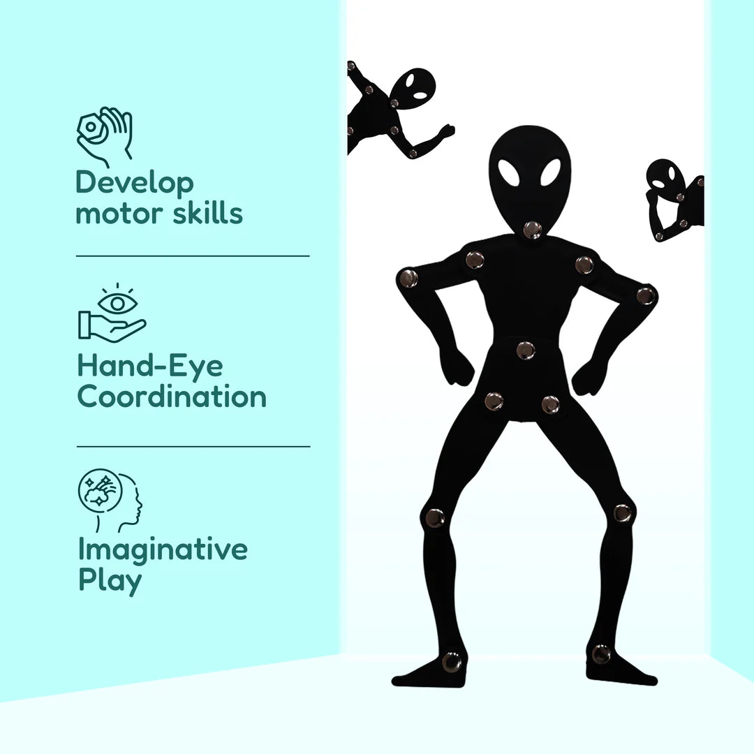 Roboman Action Toy with 24 Activity Cards (3+ Years)