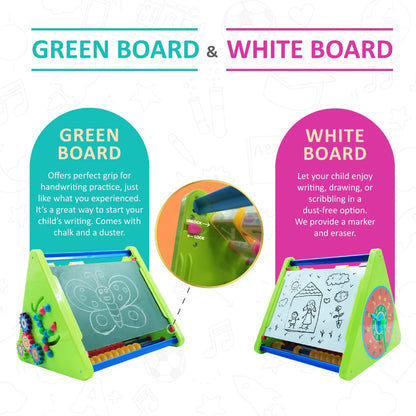Activity Triangle 8-in-1 Toy for Kids 2+ Years