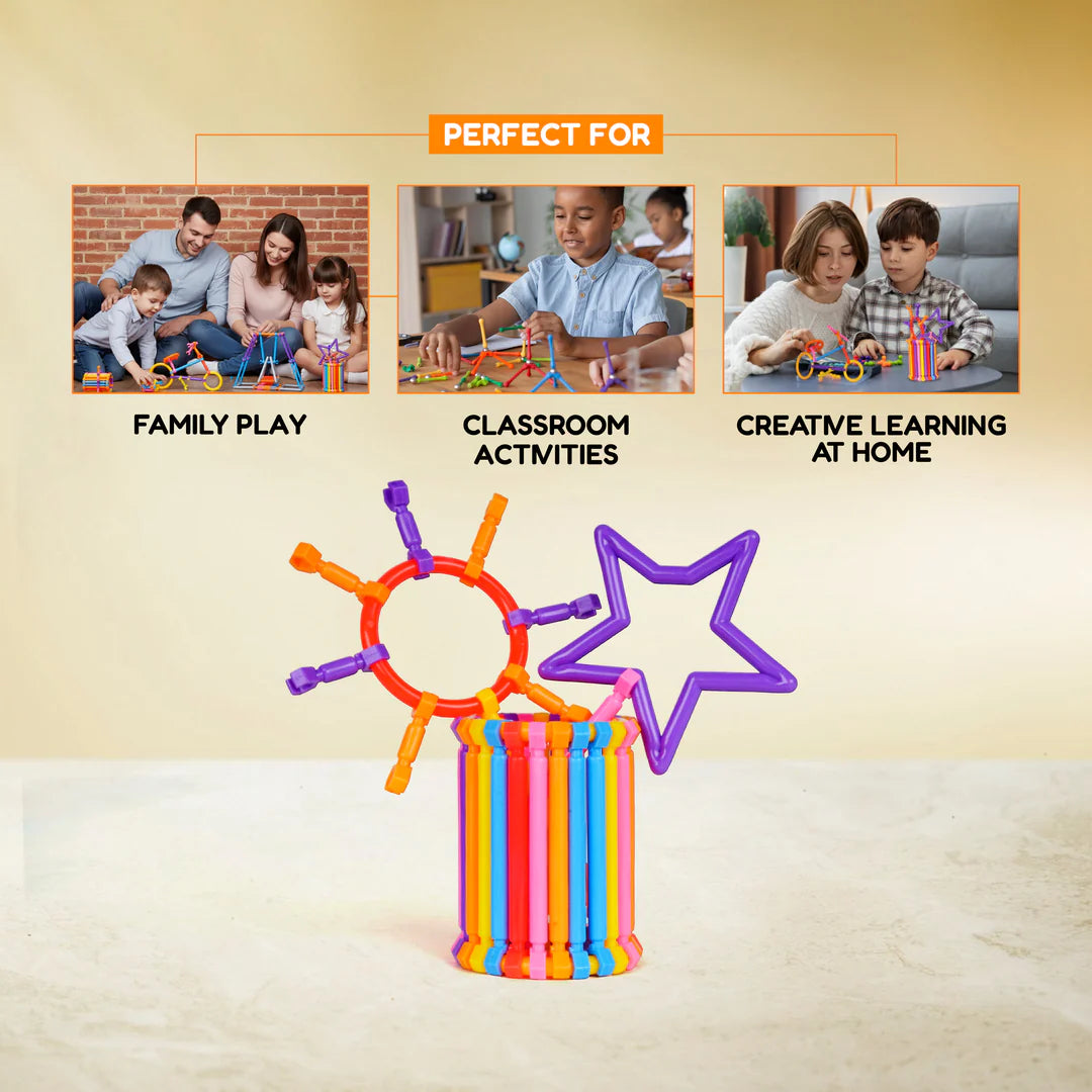 Preschool Color Stick Puzzle (2+ Years)