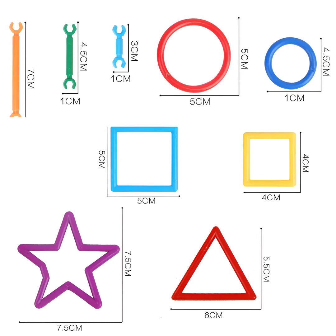 Preschool Color Stick Puzzle (2+ Years)