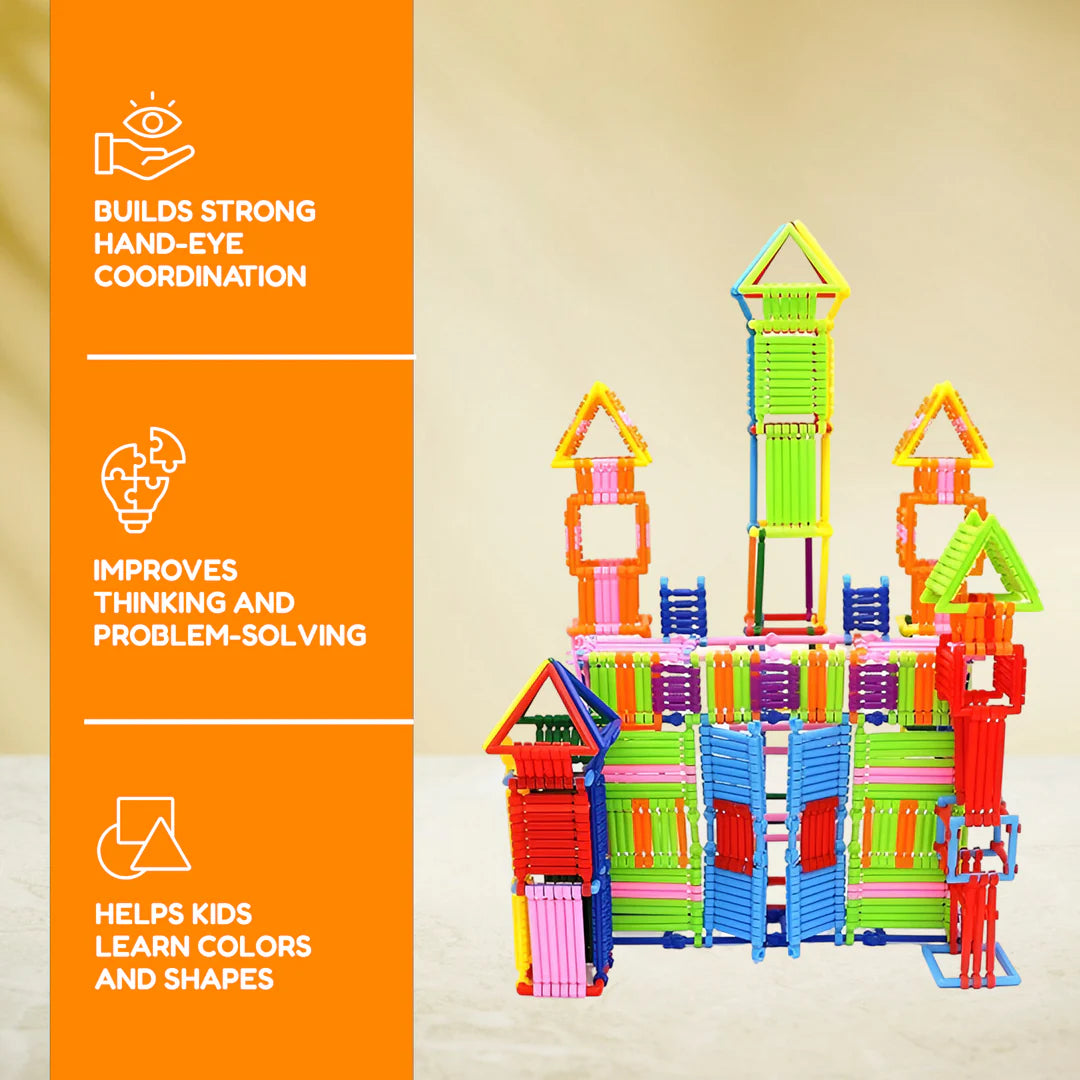 Preschool Color Stick Puzzle (2+ Years)
