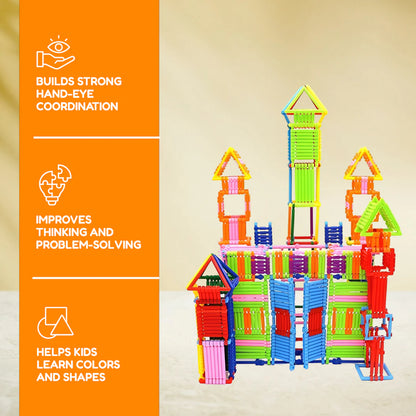 Preschool Color Stick Puzzle (2+ Years)