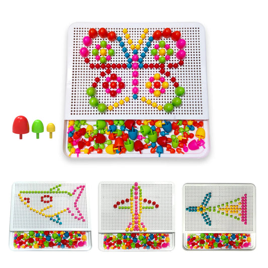 Mushroom Nails Peg Board Toy (3+ Years)