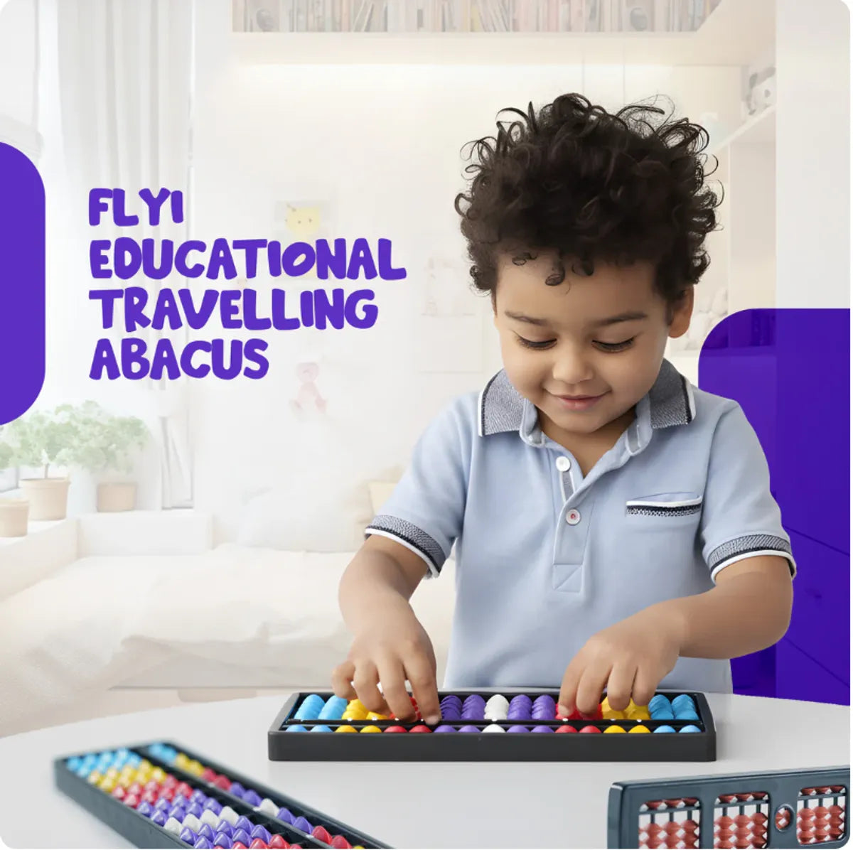 Abacus Math Learning Toy for Kids (3+ Years)