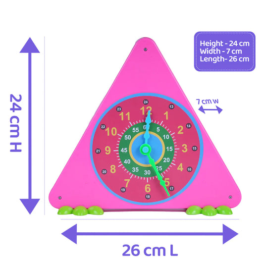 Activity Triangle 3-in-1 Toy for Kids 3+ Years