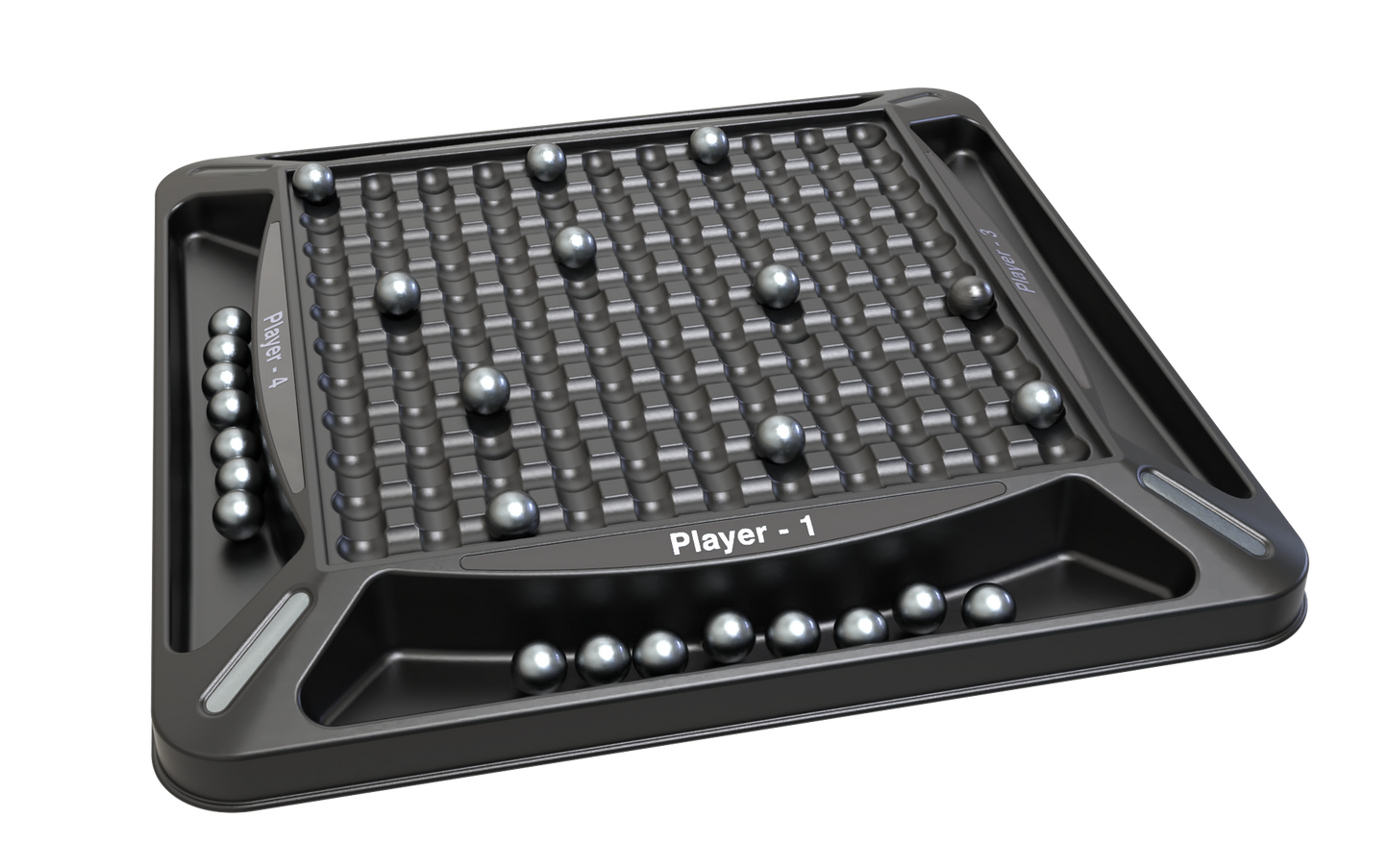 Magnetic Chess Board Game with 20 Magnet Coins for Kids & Adults