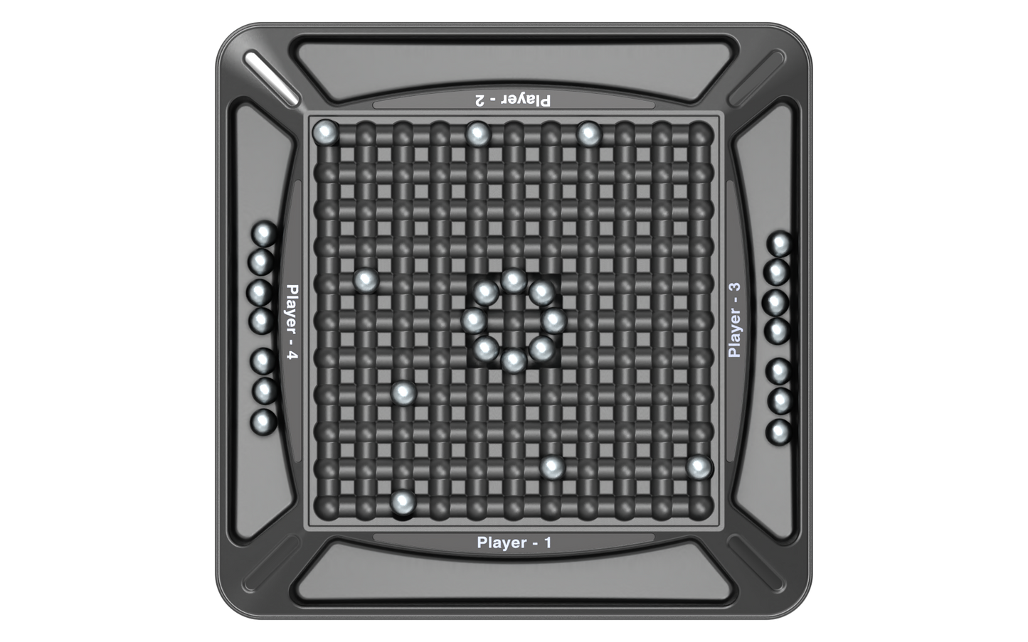 Magnetic Chess Board Game with 20 Magnet Coins for Kids & Adults
